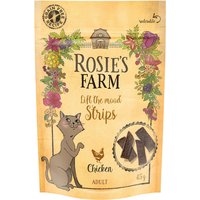 Friandises Rosie's Farm Strips poulet pour chat - 45 g