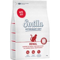 4kg Smilla Veterinary Diet Renal bœuf - Croquettes pour chat