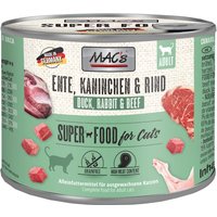 MAC's Cat 12 x 200 g - Pack Ahorro - Pato, conejo y vacuno