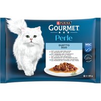 Blandpack Gourmet Perle 4 x 85 g - Mix III Duo (4 sorter)