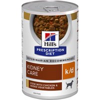 Hill's Prescription Diet k/d Kidney Care Stew Chicken hundfoder - 12 x 354 g