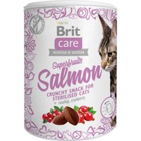 100g Brit Care Superfruits, saumon, friandises pour chats