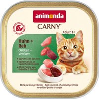 Animonda Carny Adult 32 x 85 g - Kyckling & rådjur
