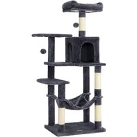 Feandrea Cat Tree - Dark Grey - cat tree - 55 x 45 x 143cm (L x W x H)