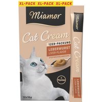 60 x 16 g Miamor Cat Snack Crème de foie friandise pour chat