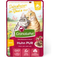 GranataPet Delicatessen i sås 12 x 100 g - Kyckling pur