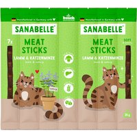 Sanabelle Meat Sticks - 35 g lamm & kattmynta