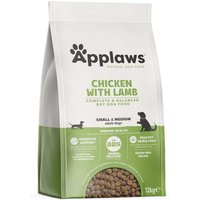 12kg Adult Small & Medium Breed Applaws, poulet & agneau - Croquettes pour chien