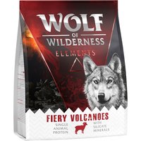 300g Wolf of Wilderness Elements Fiery Volcanoes, agneau - Croquettes pour chien