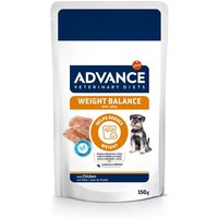 Advance Veterinary Diets Dog Weight Balance Mini comida húmida para cães - Pack económico: 16 x 150 g