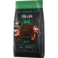 8kg Fitmin Cat For Life Adult avec agneau Nourriture pour chat sèche