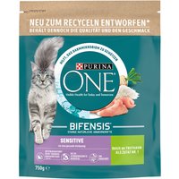 750g de nourriture pour chat Purina ONE sensitive sèche