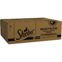 Sheba-påsar 72 x 85 g - Urval i sås fjäderfä variation