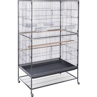 Jaula TIAKI Grand Espace para pájaros - 90 x 58,4 x 152,4 cm (L x An x Al)