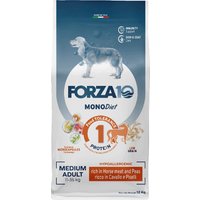 Forza10 Medium Diet al Cavallo e Piselli Crocchette cane - 12 kg