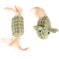Lot de jouets Modern Living Glasgow Bonbon & Souris avec menthe à chat - lot de 2 jouets
