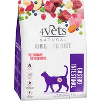 2x 1kg 4vets gastro intestinal droogvoer voor katten