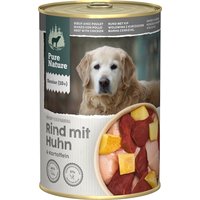 Pure Nature Senior 12 x 400 g Alimento umido per cane - Puro Manzo