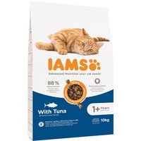 Ekonomipack: IAMS torrfoder för katter 2 x 10 kg - Advanced Nutrition Adult Cat med tonfisk (2 x 10 kg)