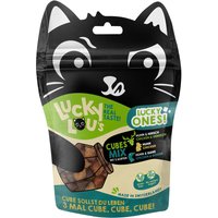 80g Lucky Lou Lucky Ones Cubes Mix I (3 sortes) Friandises pour chats