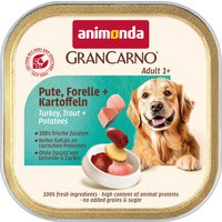 animonda GranCarno Adult Country 22 x 150 g - Kalkon, öring & potatis