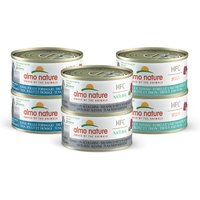 Almo Nature HFC Natural 6 x 70 g pour chat - sélection au thon ( 3 variétés )