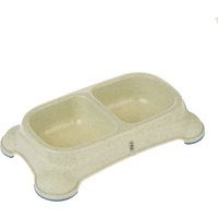 Gamelle double TIAKI 2 x 400 ml pour chien