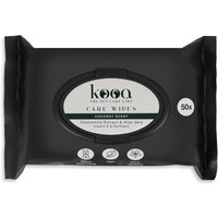 kooa Care Wipes - 50 st, doft av kokosnöt