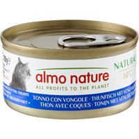 Almo Nature 6 x 70 g pour chat - HFC Natural thon, palourdes