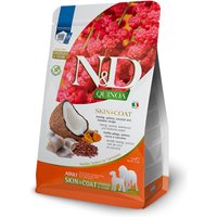 Lot Farmina N&D pour chien - Quinoa Adult Skin & Coat hareng, curcuma (2 x 7 kg)