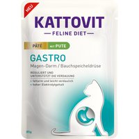 Lot Kattovit Gastro Paté 30 x 85 g pour chat - dinde