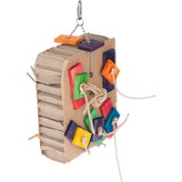 Gioco per uccelli TIAKI Cartone da sminuzzare - L 15 x P 8 x H 23 cm