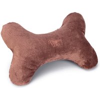 Coussin Designed by Lotte en forme d'os pour chien - L 35 x l 23 cm, rose