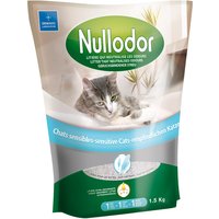 Litière Nullodor Sensitive pour chat - 1,5 kg