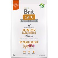 Brit Care Hypoallergenic Junior Large Breed agneau, riz pour chien - 2 x 3 kg