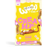 Wow Cat Creamy Snack 5 x 15 g - Kyckling