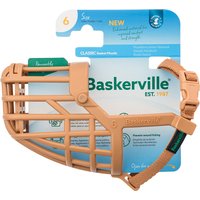 Muselière Baskerville classique beige taille 6, pour chien