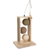 Designed by Lotte klösbollar i trä Lomax - L 34,5 x B 29,5 x H 50 cm