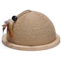 Designed by Lotte halv klösboll Vivi i trä - Ø 34,5 x H 18,5 cm