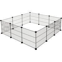 Kerbl Pet utomhusinhägnad - 12 gallerelement á B 35 x H 35 cm