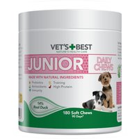 Vet’s Best Junior Daily Chews canard pour chiot - 400 g (180 bouchées à mâcher)