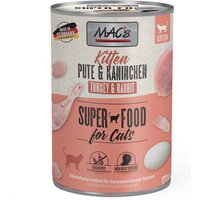 MAC's Cat 6 x 400 g - kitten (dinde, lapin)