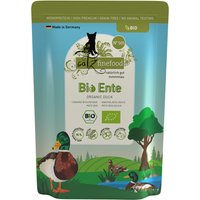 catz finefood Bio 12 x 85 g pour chat - No.505 canard bio