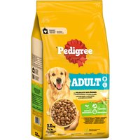 Pedigree Adult Pollame e verdure Crocchette per cane - 12 kg