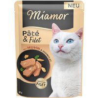 Miamor Pâté & Filet 30 x 85 g - Pack Ahorro - con pollo