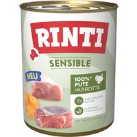 RINTI Sensible 6 x 800 g - Kalkon & morot
