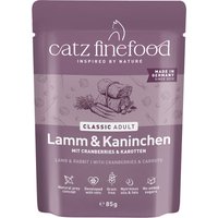 catz finefood 8 x 85 g - Lamm & kanin