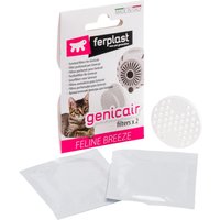 Ferplast elektroniskt luktfilter Genicair - Ersättningsfilter (2 stycken)
