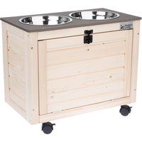 Modern Living matbar med skålar Inari - L 53 x B 30 x H 43,5 cm