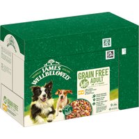 James Wellbeloved Grain Free Hypoallergenic lamm & kyckling med grönsaker - 12 x 90 g